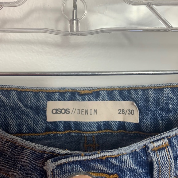 ASOS straight let, high waisted jeans - Picture 3 of 3